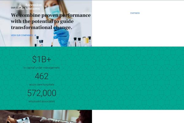 ascensionventures.org site used Ascensionventures