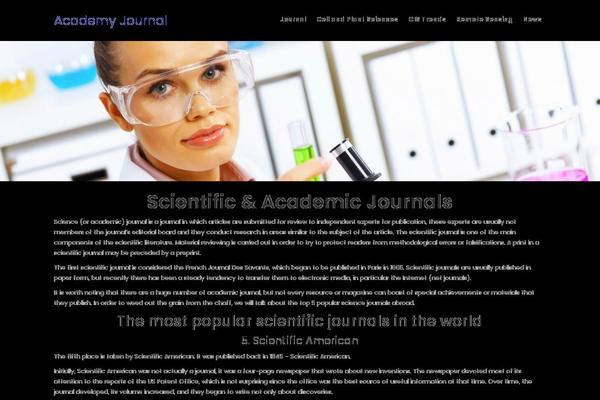 asciencejournal.net site used Ascience-journal