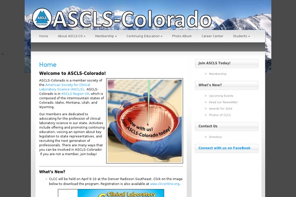 asclscolorado.org site used Simplism