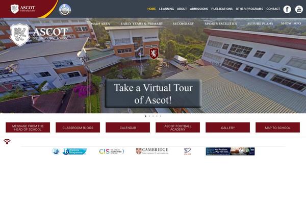 ascot.ac.th site used Ascot