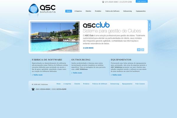 ascsolutions.com.br site used Ascsolutions