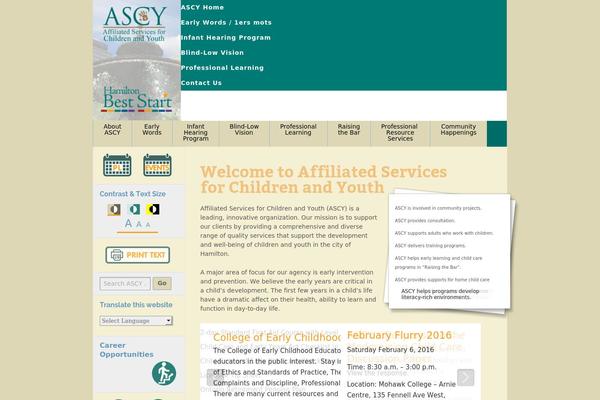 ascy.ca site used Ascy2020