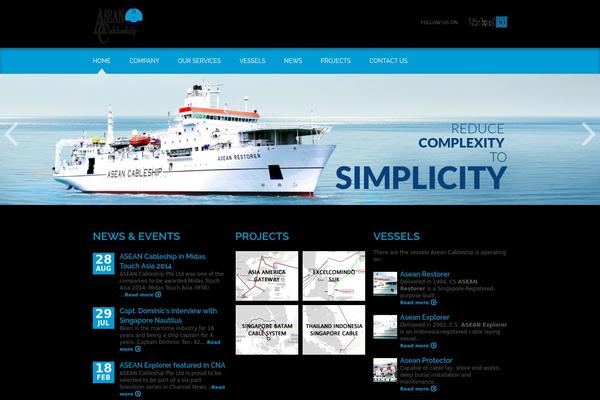 aseancableship.com site used Asean