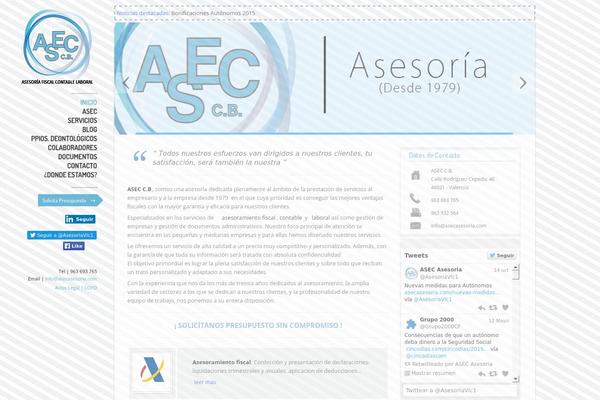asecasesoria.com site used Asec