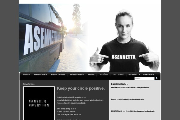 asennetta.fi site used Asennetta