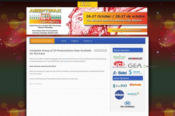 aseptipakla.com site used Expo18 Responsive Event Conference WordPress Theme