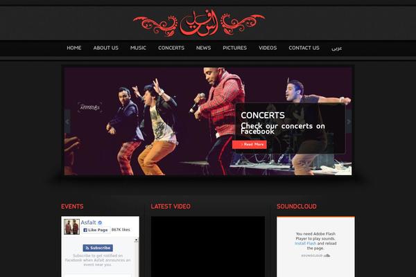 asfaltmusic.com site used Asfaltmusic