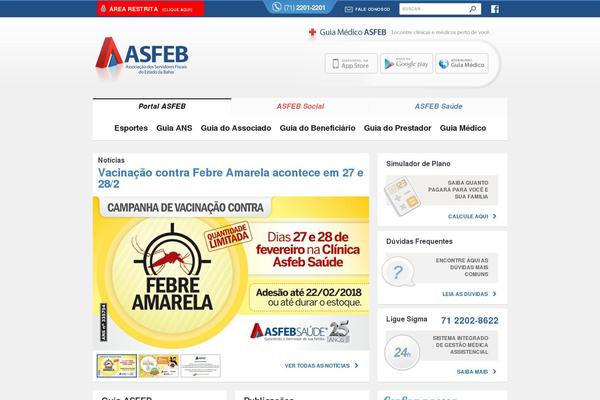 asfeb.org.br site used Asfeb