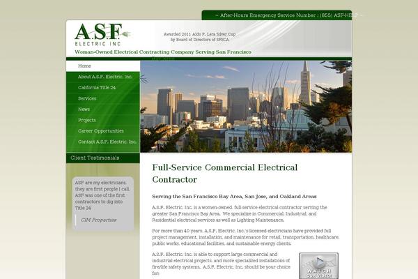 asfelectric.net site used Asfelectric