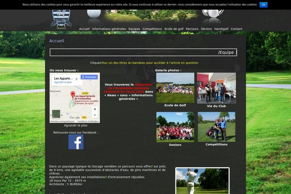 asgolf-fontenelles.com site used Golf