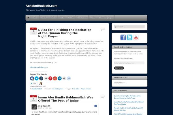 Site using Ie-sitemode plugin