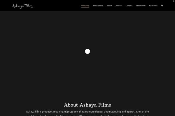 ashaya.com site used X | The Theme