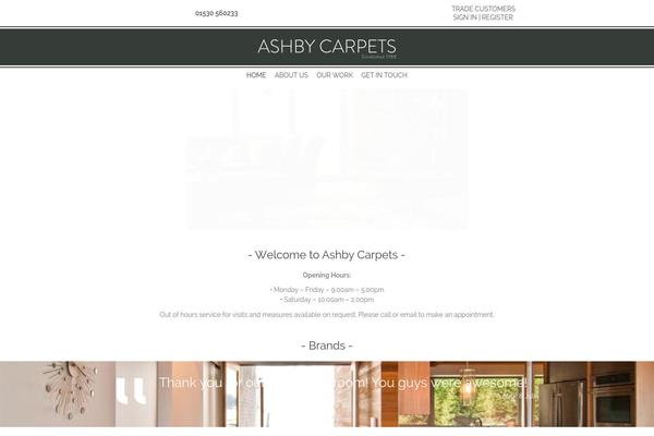 ashby theme websites examples