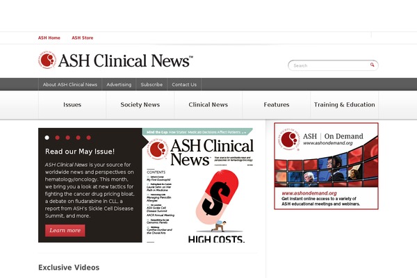 ashclinicalnews.org site used Ahsclinicalnews.org