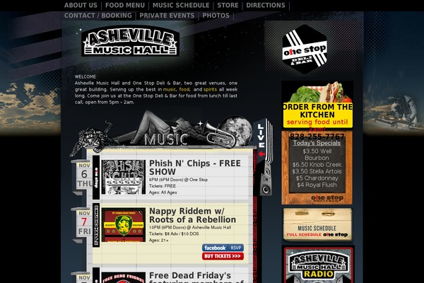 ashevillemusichall.com site used Amh