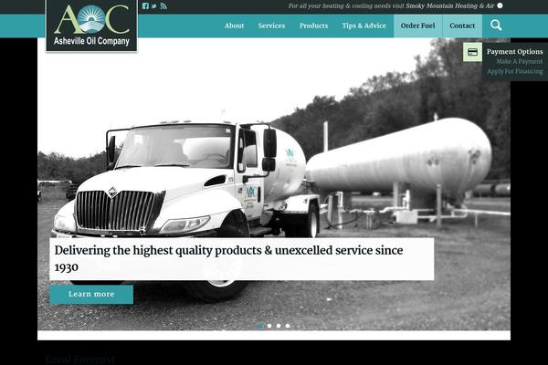 Aoc theme site design template sample