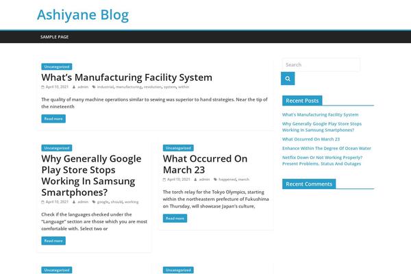 ashiyane.org site used ColorMag