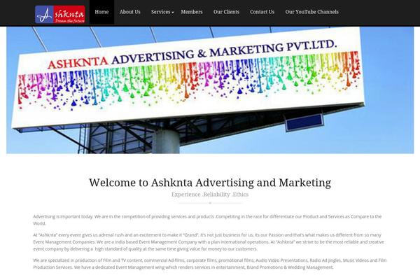 Chameleon theme site design template sample