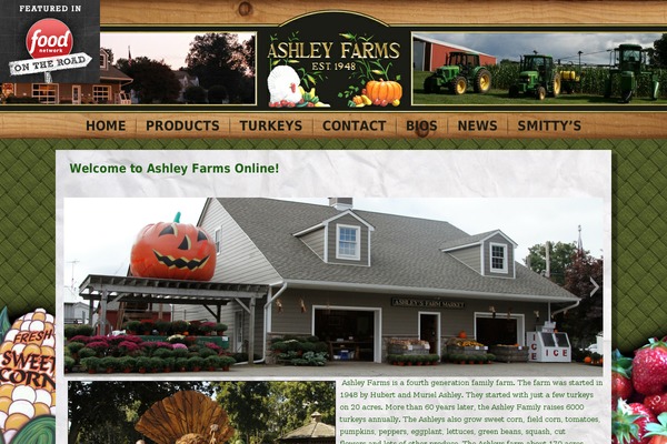 ashleyfarmsonline.com site used Ashleyfarms