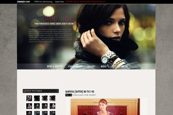ashleygreenefan.org site used Ashleygreenefan_01