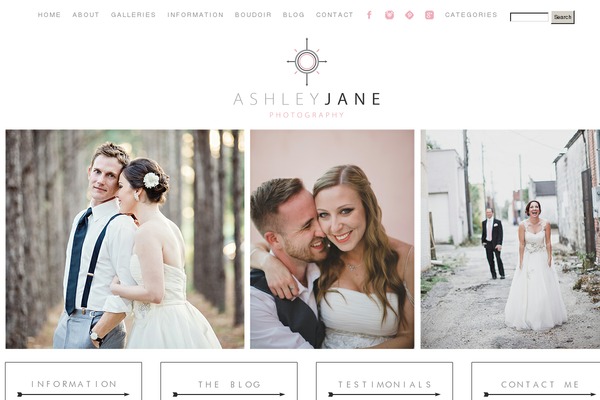 ProPhoto 5 theme site design template sample
