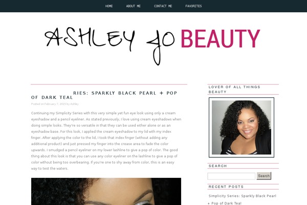 ashleyjobeauty.com site used Sweetdreams