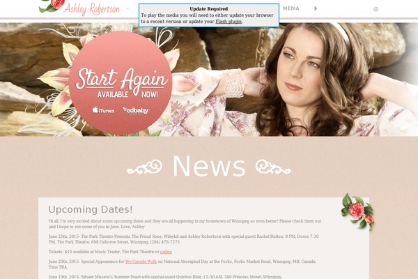 ashleyrobertson.com site used Ashleyrobertson