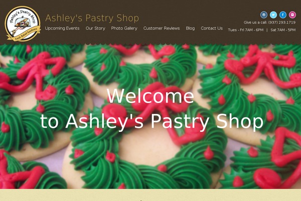 ashleyspastries.com site used Ht-cutecake