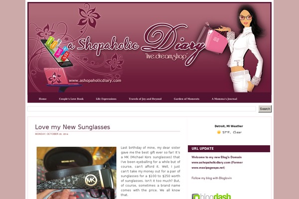 ashopaholicdiary.com site used Gomighty