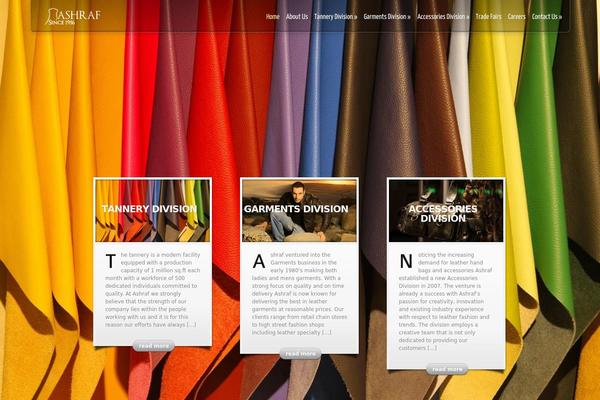 InStyle theme site design template sample