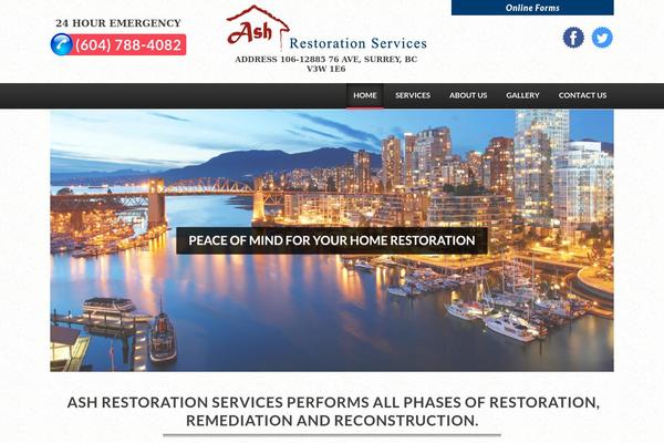 ashrestoration.com site used Ashrestoration