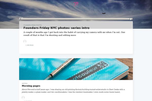Site using Instagram Feed plugin