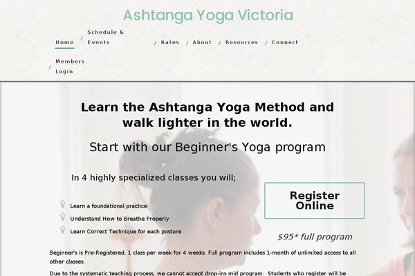 ashtanga-yoga-victoria.com site used Ashtanga-yoga