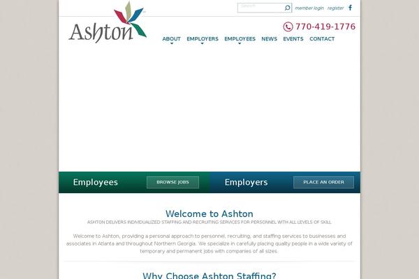 ashtonstaffing.com site used Ashton-staffing