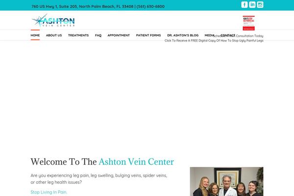 ashtonveincenter.com site used Medipoint
