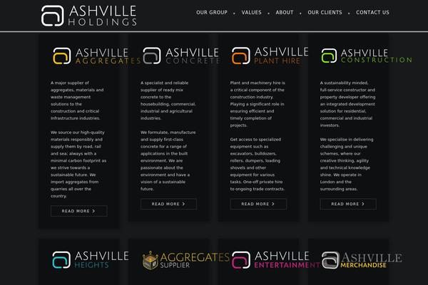 ashvilleholdings.com site used Archi