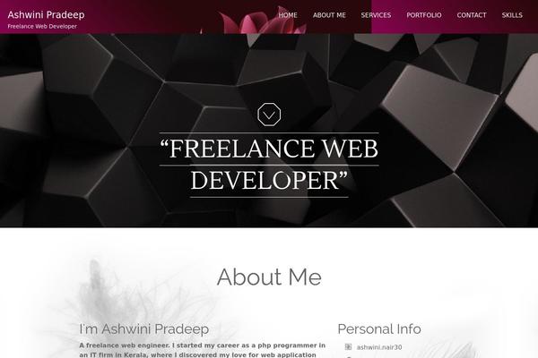 onetone theme site design template sample