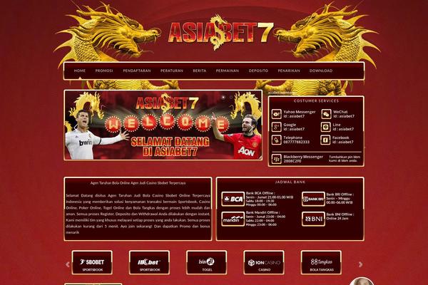asiabet7.com site used Asiabet
