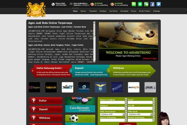 asiabetking.com site used Asiabetking