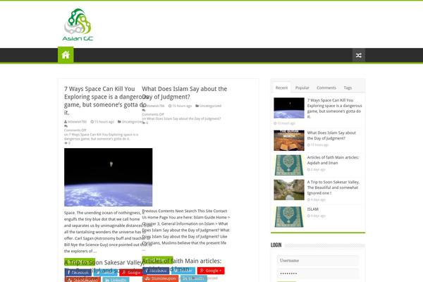 Sahifa theme site design template sample