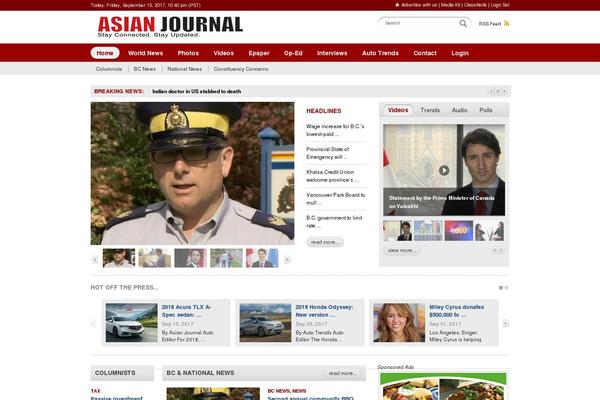 asianjournal.ca site used Asianjournal