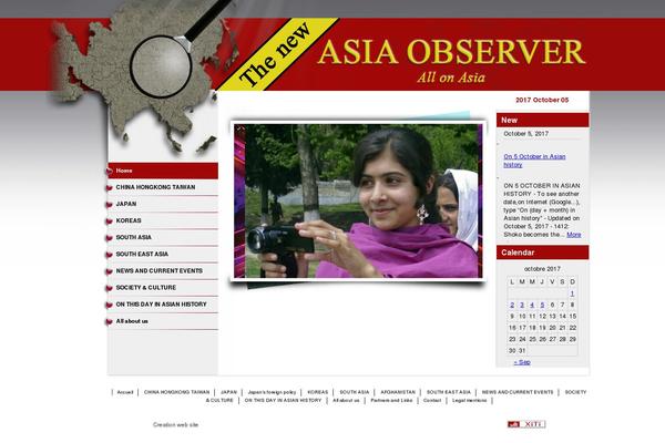 asiaobserver.org site used Asiaobserver