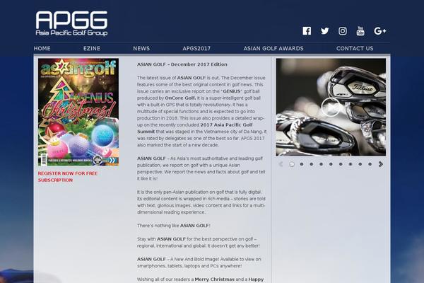 asiapacificgolfgroup.com site used Apgg