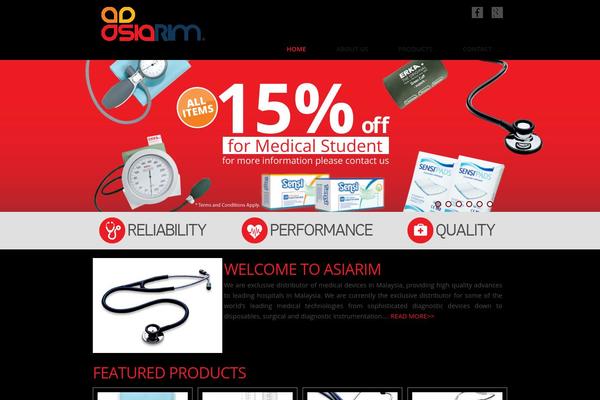 asiarim.com.my site used Webtemp