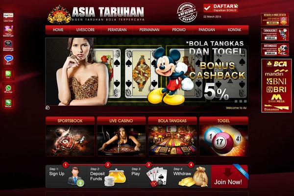 asiataruhan.com site used Asiataruhan