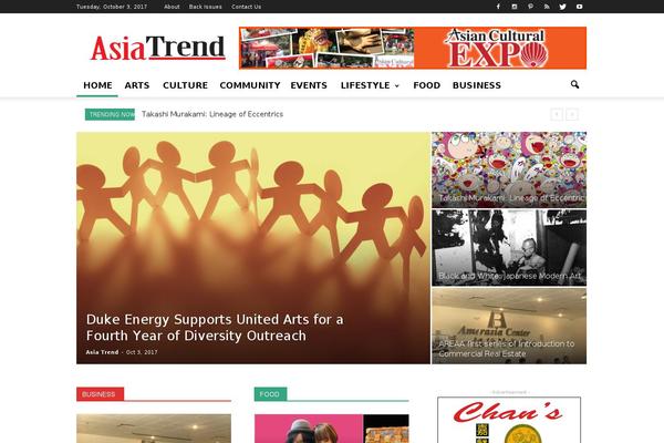 asiatrend.org site used Asiatrend