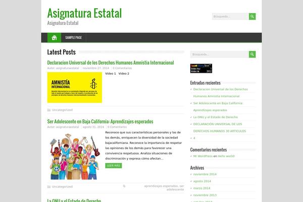asignaturaestatal.com site used MineZine