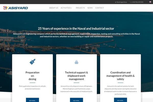 Movedo-child theme site design template sample