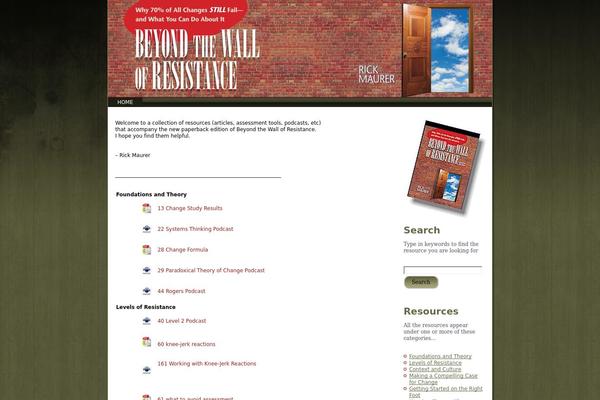 askaboutchange.com site used Beyondwallresistance