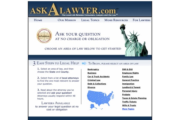 askalawyer.com site used Askalawyer
